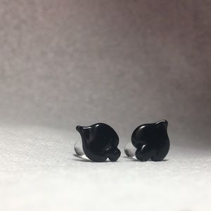 4 gauge single flare Glasswear Studios spade plugs